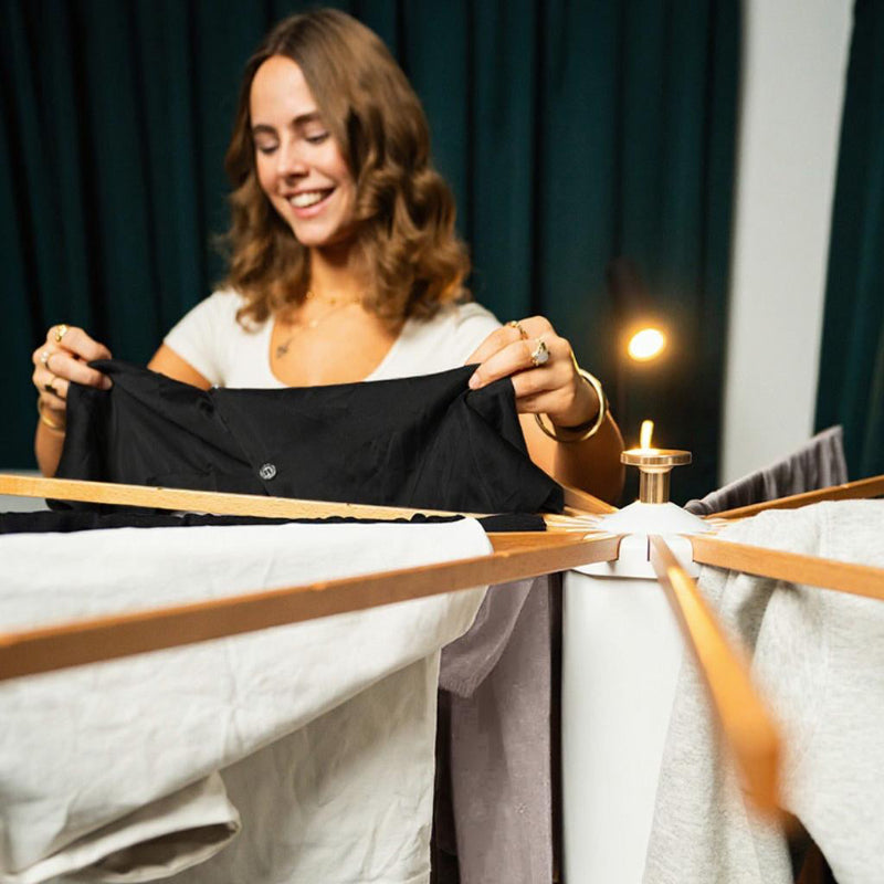SmartRack with clothes drying – room for 48 hangers